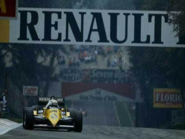 Coche Renault de la Fórmula 1