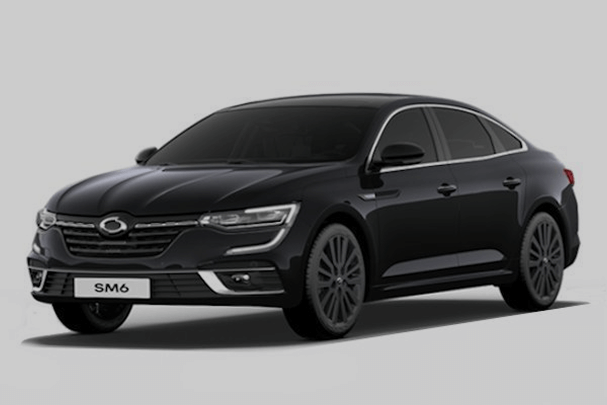 Coche negro Samsung Motors